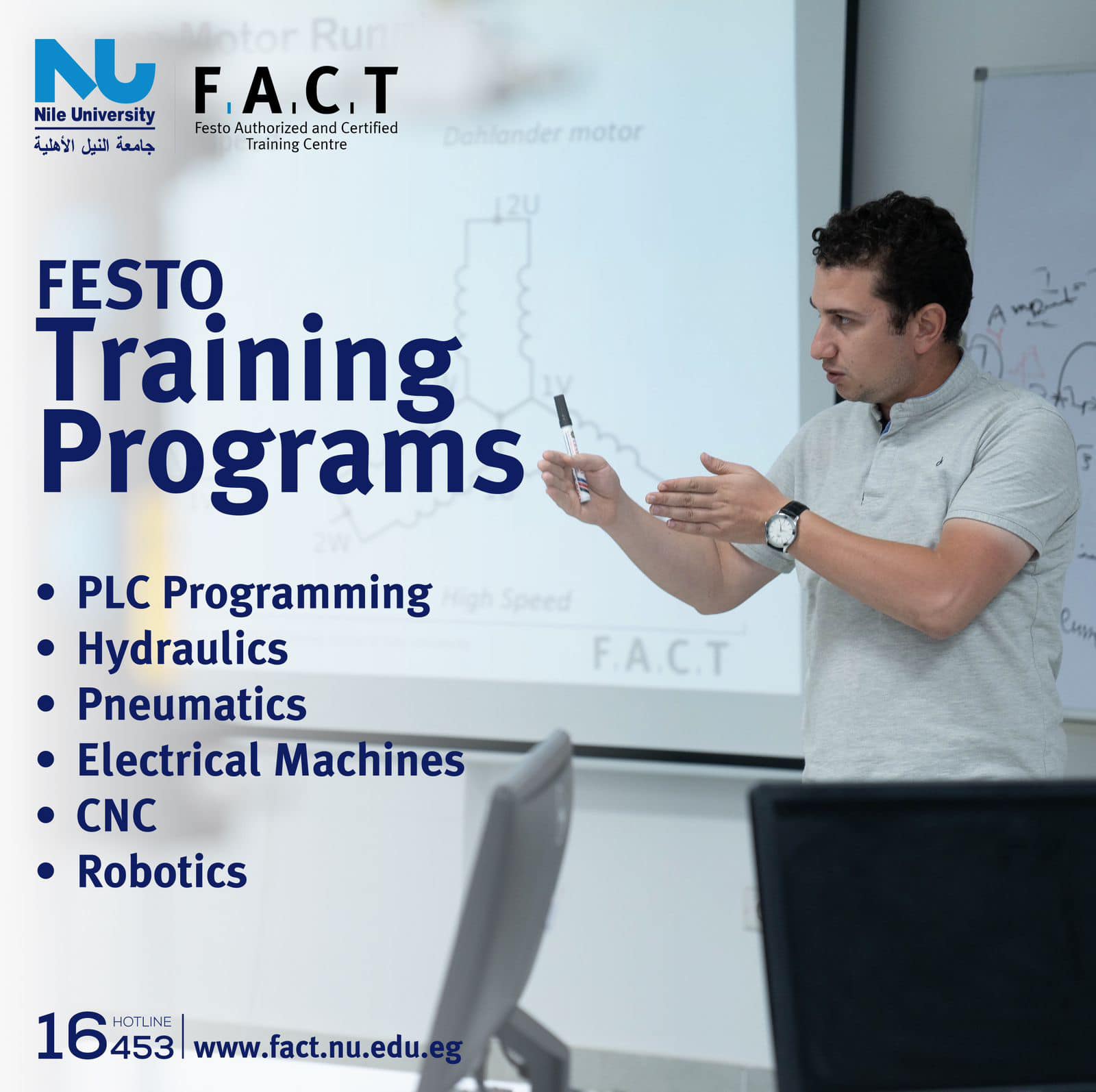 FESTO training programs at F.A.C.T Centre